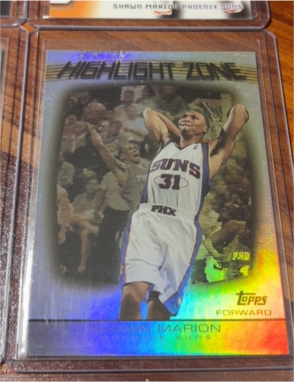 2003-04 Topps Highlight Zone #HZ-5 Shawn Marion — front