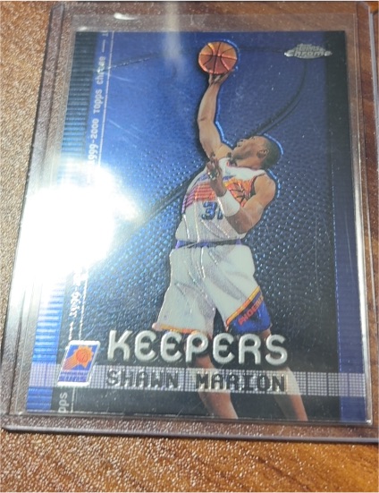 1999-00 Topps Chrome Keepers #K4 Shawn Marion — front