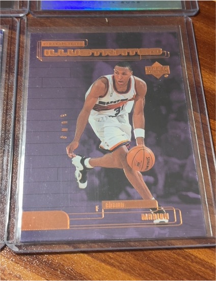 1999-00 Upper Deck Rookies Illustrated #RI-2 Shawn Marion — front
