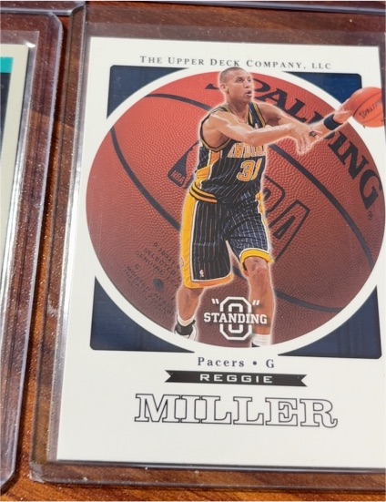 2003-04 Upper Deck Standing "O" #27 Reggie Miller — front