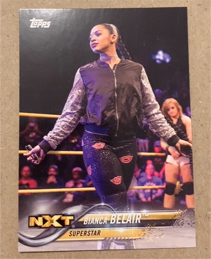 2018 Topps WWE Then Now Forever #109 Bianca Belair — front