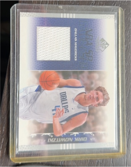 2003-04 Upper Deck SP Game Used Edition #16 Dirk Nowitzki — front