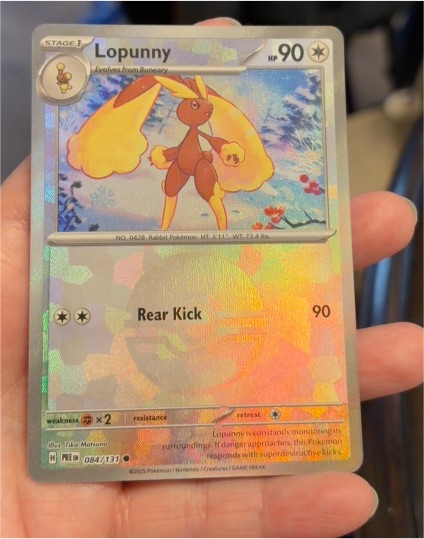 2025 Pokémon #084 Lopunny — front