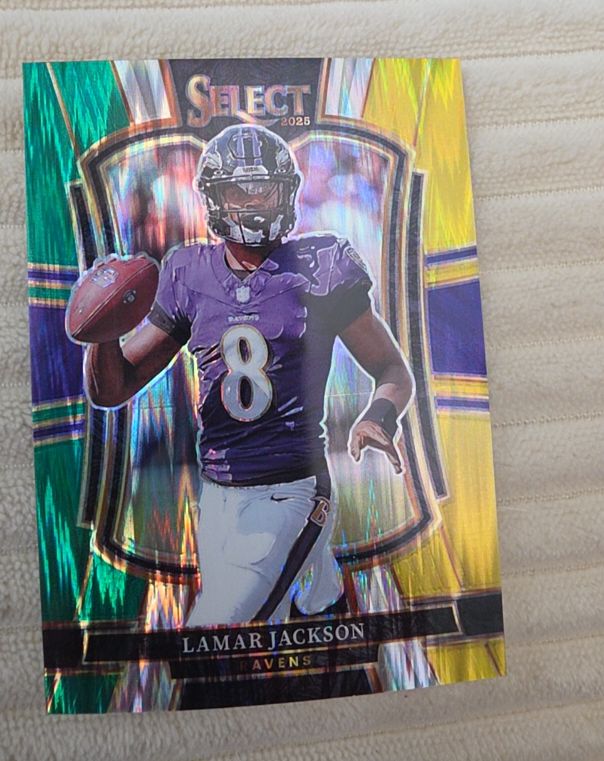 2025 Panini Select #160 Lamar Jackson — front
