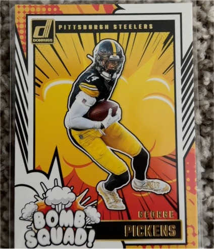 2024 Donruss Bomb Squad #21 George Pickens — front