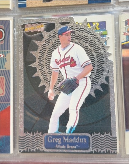 1999 Pacific Revolution Thorn In The Side #3 Greg Maddux — front