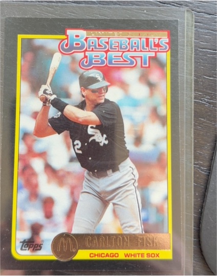 1992 Topps McDonald's Baseball's Best #15 Carlton Fisk — front