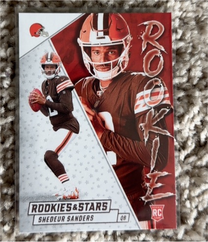 2025 Panini Rookies & Stars #21 Shedeur Sanders — front