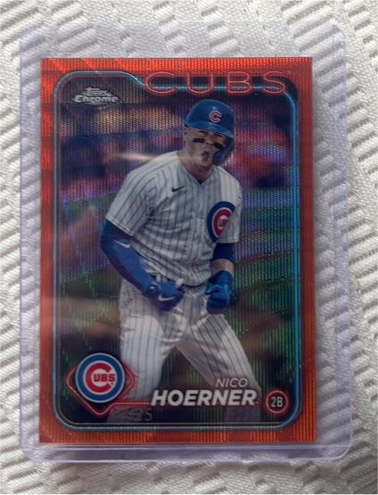 2024 Topps Chrome #141 Nico Hoerner — front