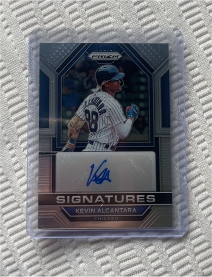 2023 Panini Prizm #SIG-KA Kevin Alcantara Signatures — front