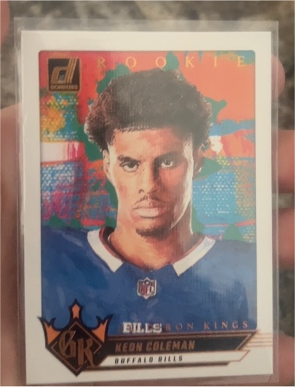 2024 Donruss #13 Keon Coleman Rookie Gridiron Kings — front