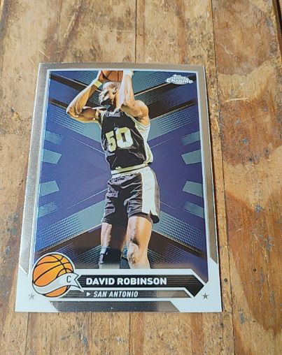 2023-24 Topps Chrome #22 David Robinson — front