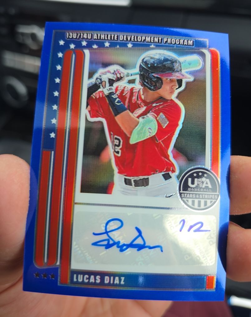 2026 Panini Stars & Stripes #NTS-LD Lucas Diaz — front