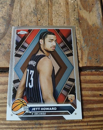 2023-24 Topps Chrome #6 Jett Howard — front