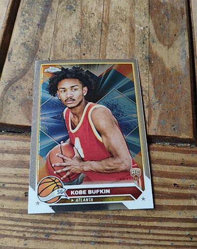 2023-24 Topps Chrome #197 Kobe Bufkin — front