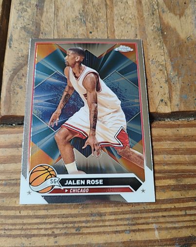 2023-24 Topps Chrome #194 Jalen Rose — front