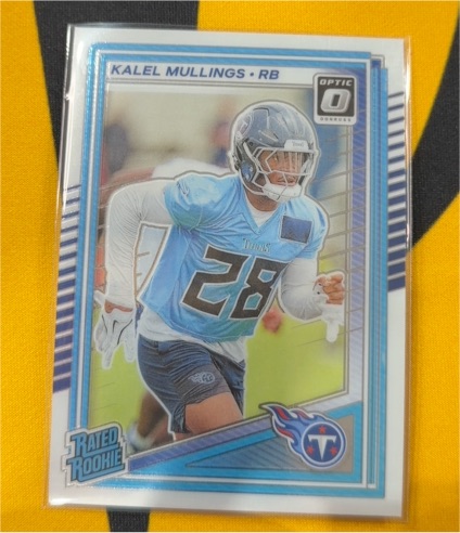 2025 Donruss Optic #262 Kalel Mullings — front