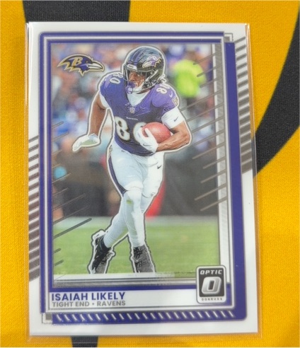 2025 Panini Donruss Optic #101 Isaiah Likely — front
