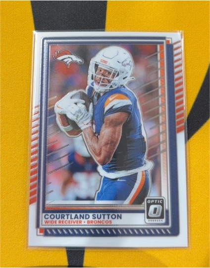 2025 Panini Donruss Optic #200 Courtland Sutton — front