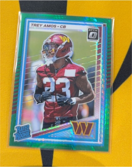 2025 Panini Donruss Optic #369 Trey Amos — front