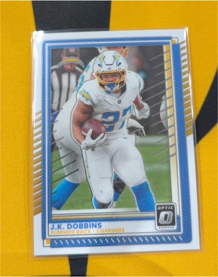 2025 Donruss Optic #55 J.K. Dobbins — front
