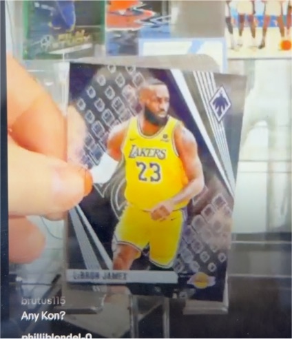 2023-24 Panini Phoenix #211 LeBron James — front