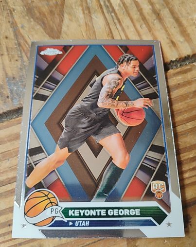 2023-24 Topps Chrome #153 Keyonte George — front