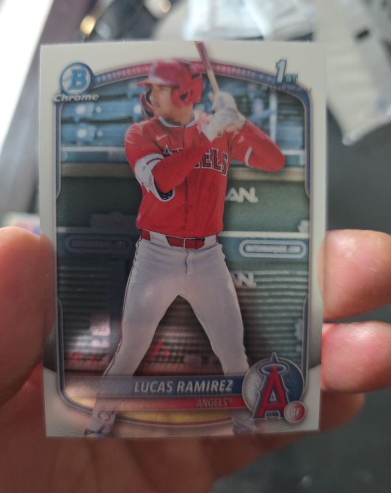 2025 Bowman Chrome #BCP-135 Lucas Ramirez — front