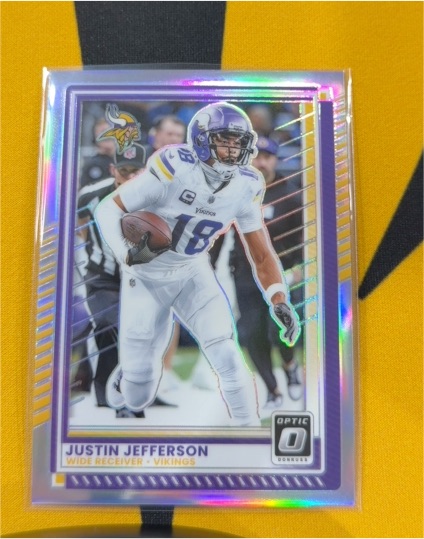 2025 Panini Donruss Optic #164 Justin Jefferson — front