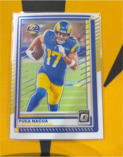 2025 Panini Donruss Optic #192 Puka Nacua — front