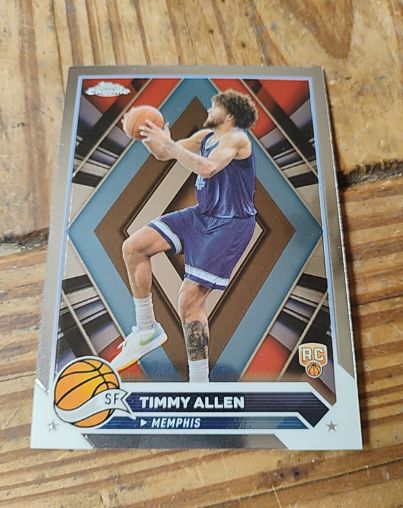 2023-24 Topps Chrome #138 Timmy Allen Rookie Memphis Grizzlies — front