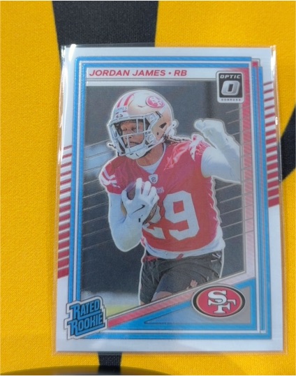 2025 Panini Donruss Optic #278 Jordan James — front