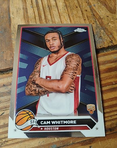 2023-24 Topps Chrome #133 Cam Whitmore Rookie Card — front