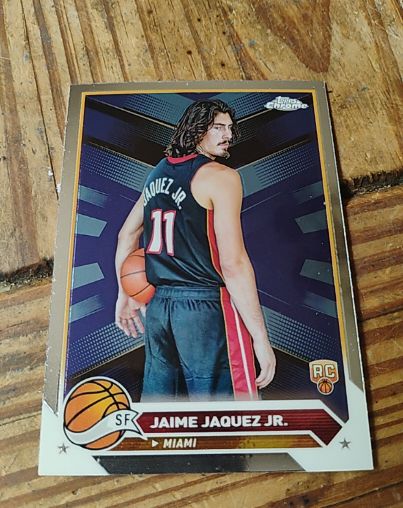 2023-24 Topps Chrome #121 Jaime Jaquez Jr. — front