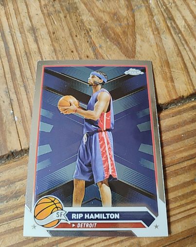 2023-24 Topps Chrome #109 Rip Hamilton — front
