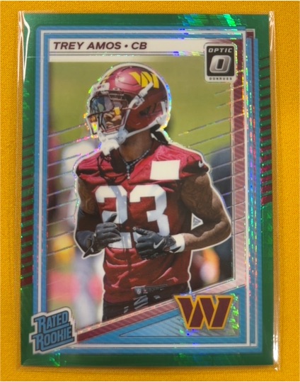 2025 Donruss Optic #267 Trey Amos — front
