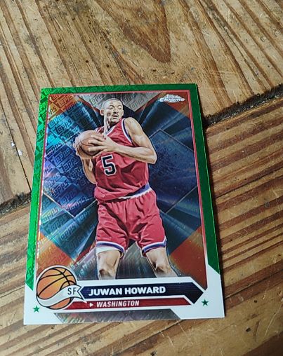 2023-24 Topps Chrome #101 Juwan Howard — front