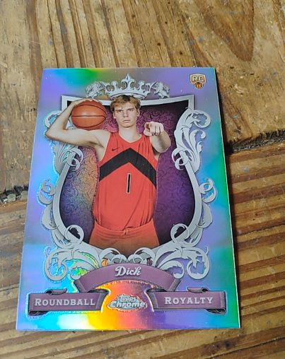 2024 Topps Chrome #RR-17 Gradey Dick Roundball Royalty — front