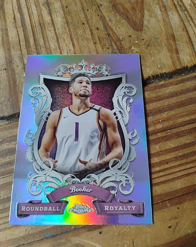 2023-24 Topps Chrome #RR-3 Devin Booker Roundball Royalty — front