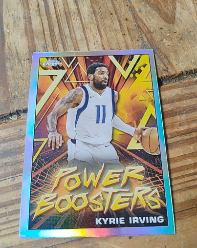 2023-24 Topps Chrome Power Boosters #PB-5 Kyrie Irving — front