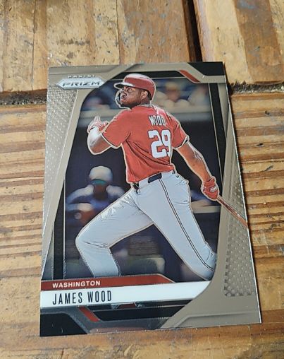 2025 Panini Prizm #38 James Wood — front