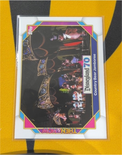 2025 Topps Disneyland 70th Anniversary #22 Country Bear Jamboree — front
