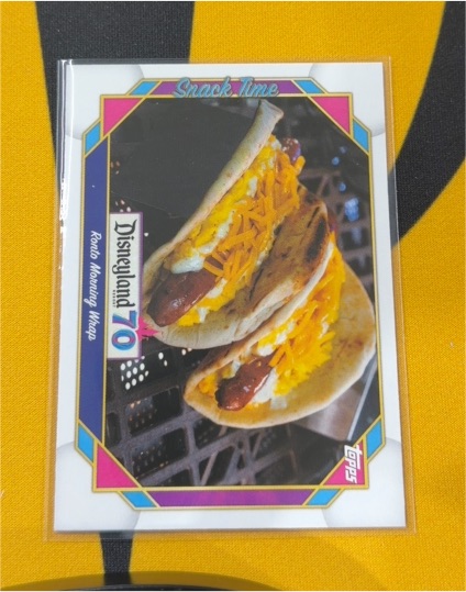 2025 Topps Disneyland 70th Anniversary #110 Ronto Morning Wrap — front