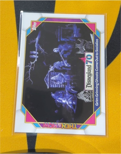 2025 Topps Disneyland 70th Anniversary #81 Grim Grinning Ghosts Come Out to Socialize — front