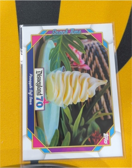 2025 Topps Disneyland 70th Anniversary #107 Pineapple Soft Serve — front