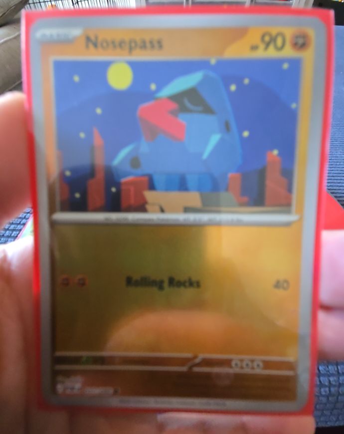 2022 Pokémon Perfect Order #037 Nosepass — front