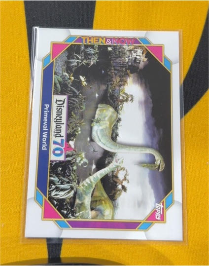 2025 Topps Disneyland 70th Anniversary #7 Primeval World — front