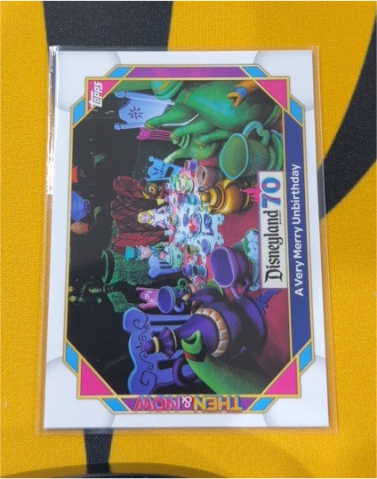 2025 Topps Disneyland 70th Anniversary #45 A Very Merry Unbirthday — front