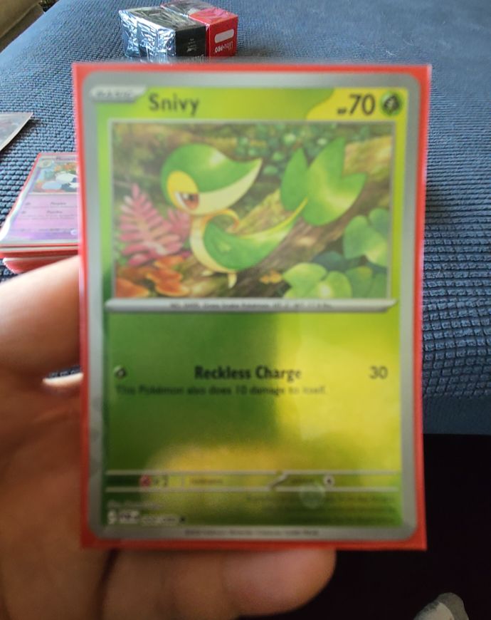2026 Pokémon ME03 Perfect Order #004 Snivy — front