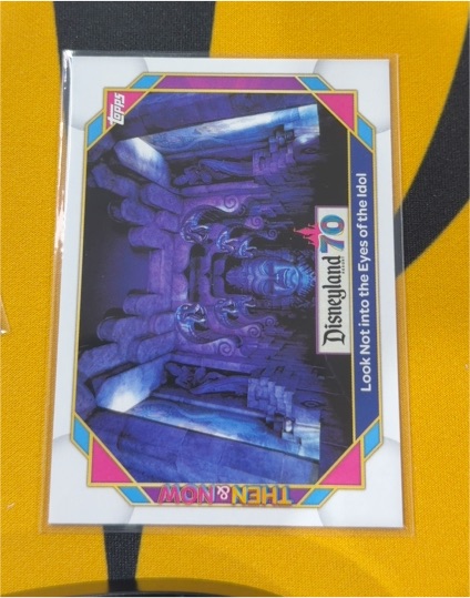 2025 Topps Disneyland 70th #14 Look Not into the Eyes of the Idol — front